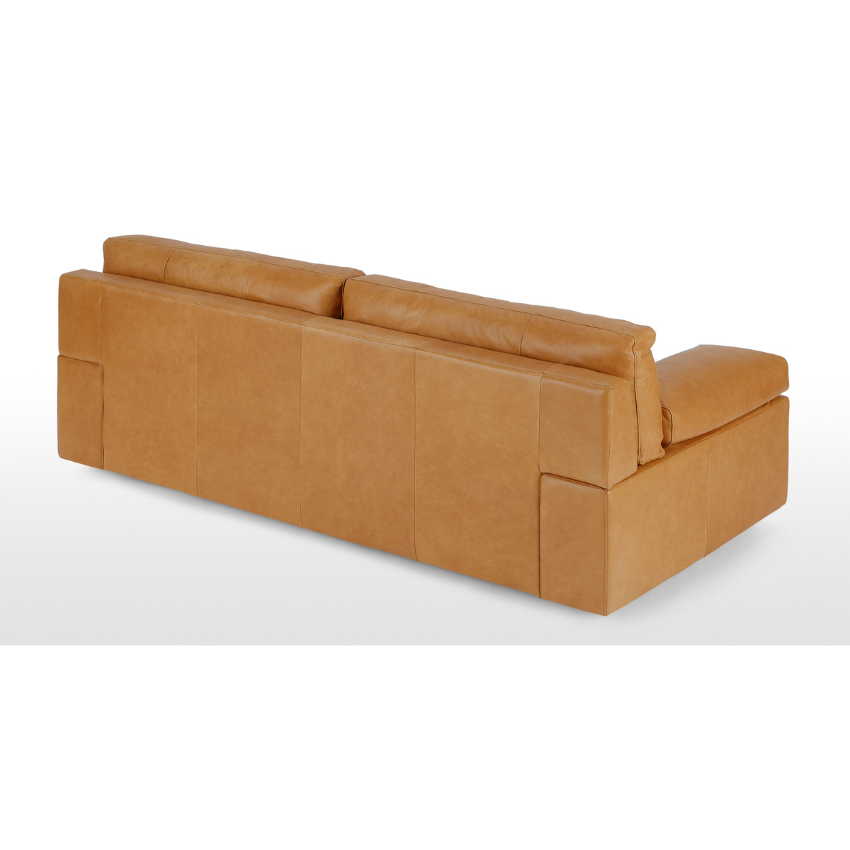 Gioffre Large 2 Seater Sofa, Courier Tan Premium Leather – image 5