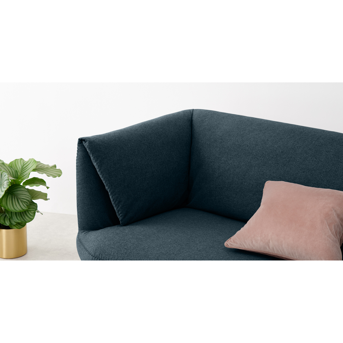 Inka 3 Seater Sofa, Aegean Blue – image 6
