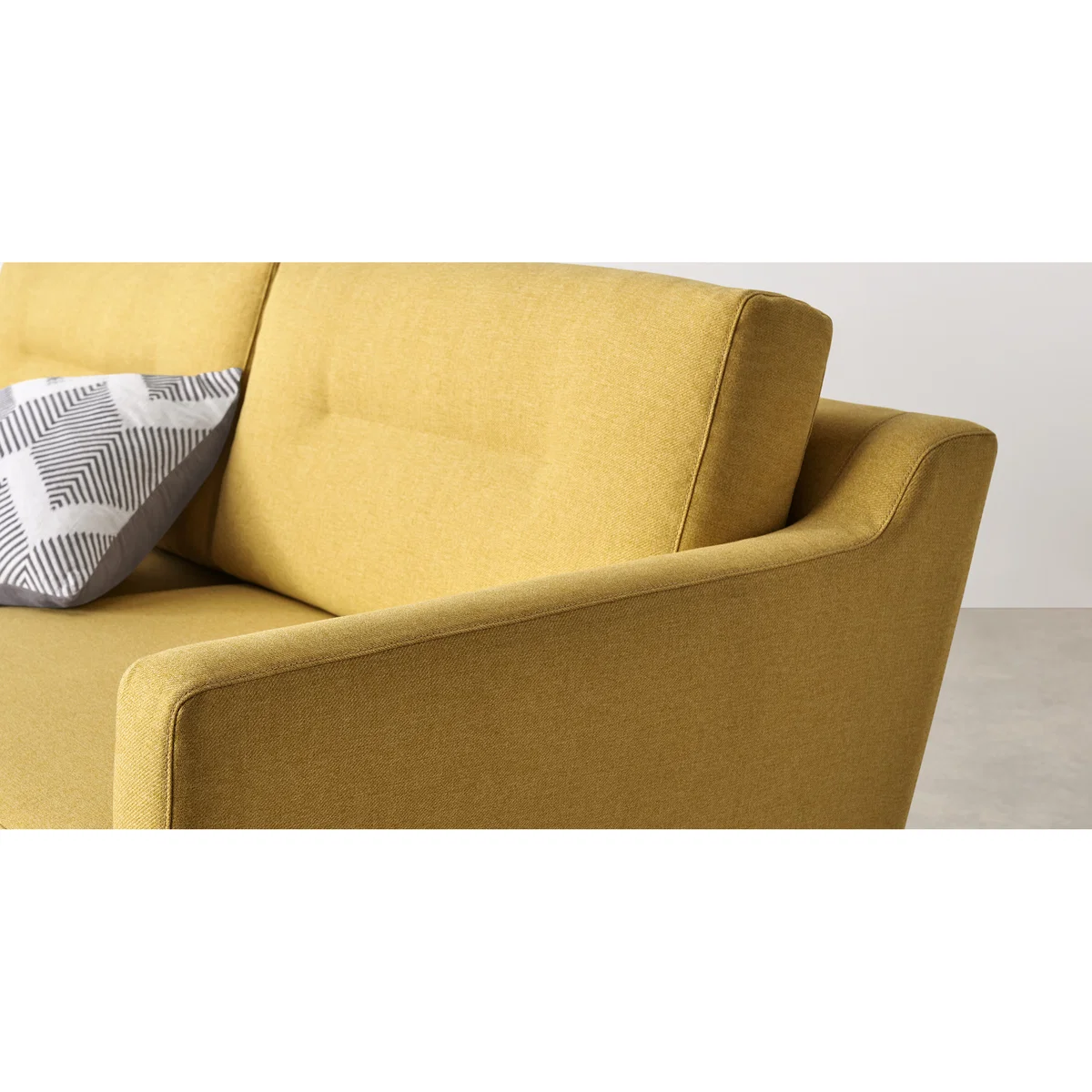 Walker Right Hand Facing Chaise Corner Sofa, Orleans Yellow – image 4