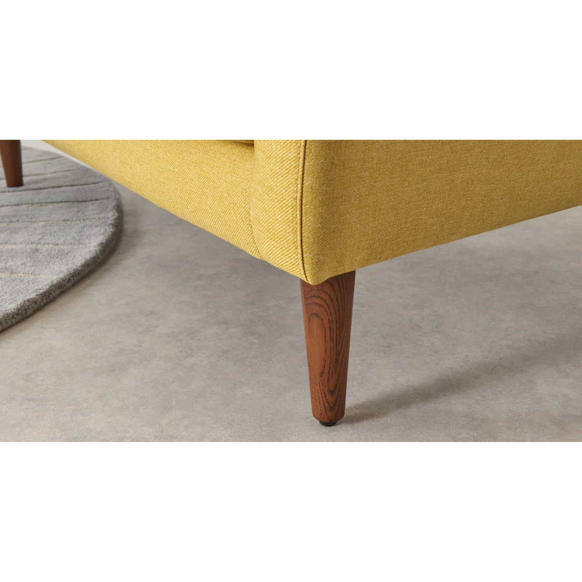 Walker Right Hand Facing Chaise Corner Sofa, Orleans Yellow – image 6