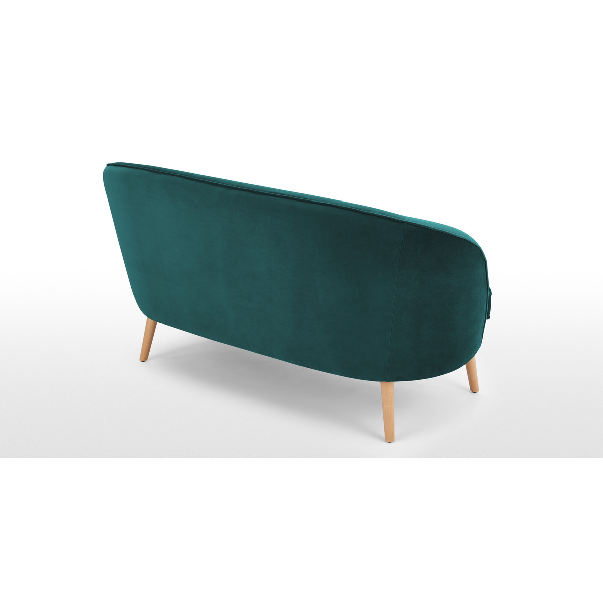 Gertie 2 Seater Sofa, Seafoam Blue Velvet – image 5