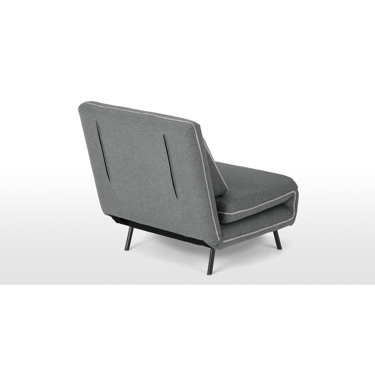Kahlo Single Seat Sofa Bed, Salt Grey – image 5