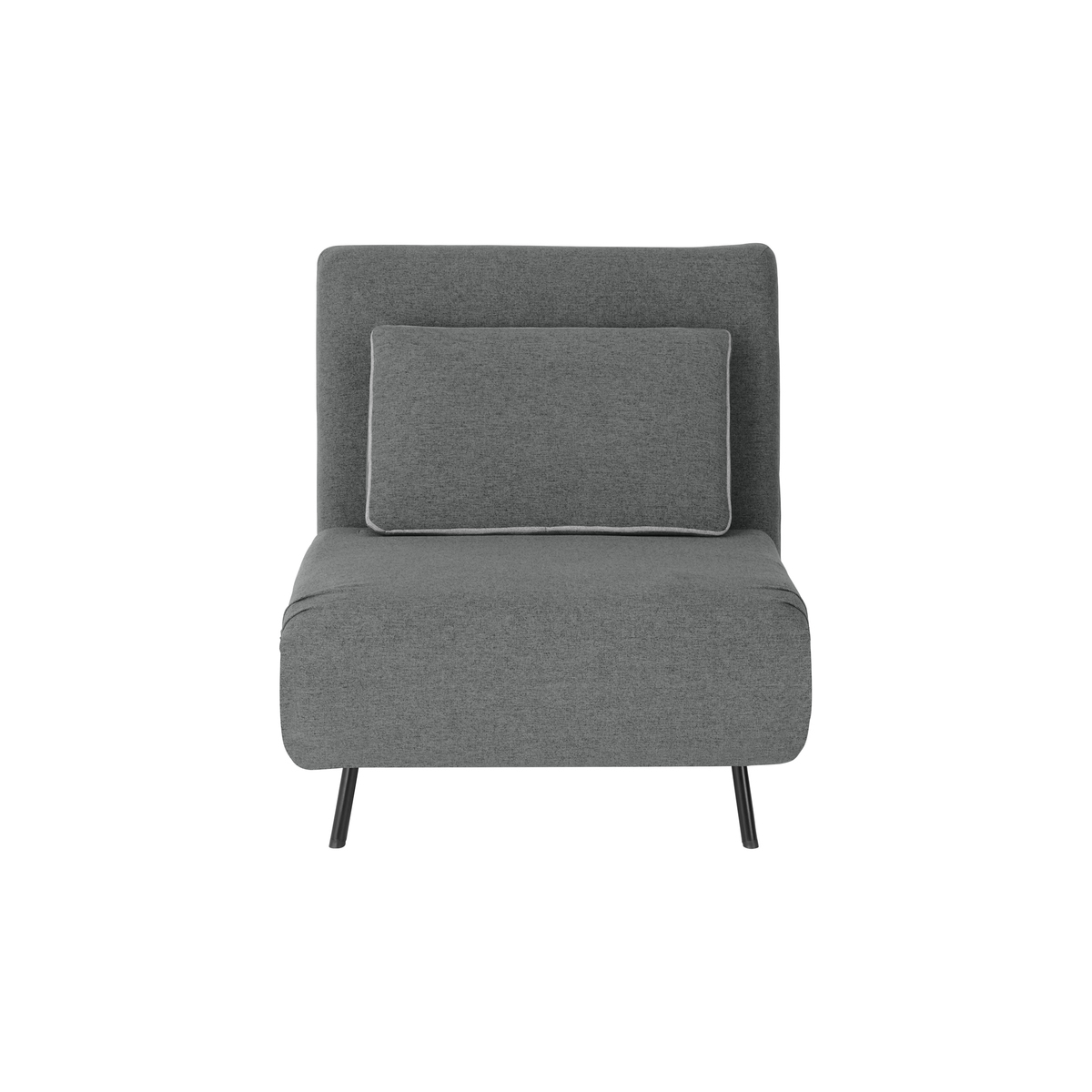 Kahlo Single Seat Sofa Bed, Salt Grey – image 2