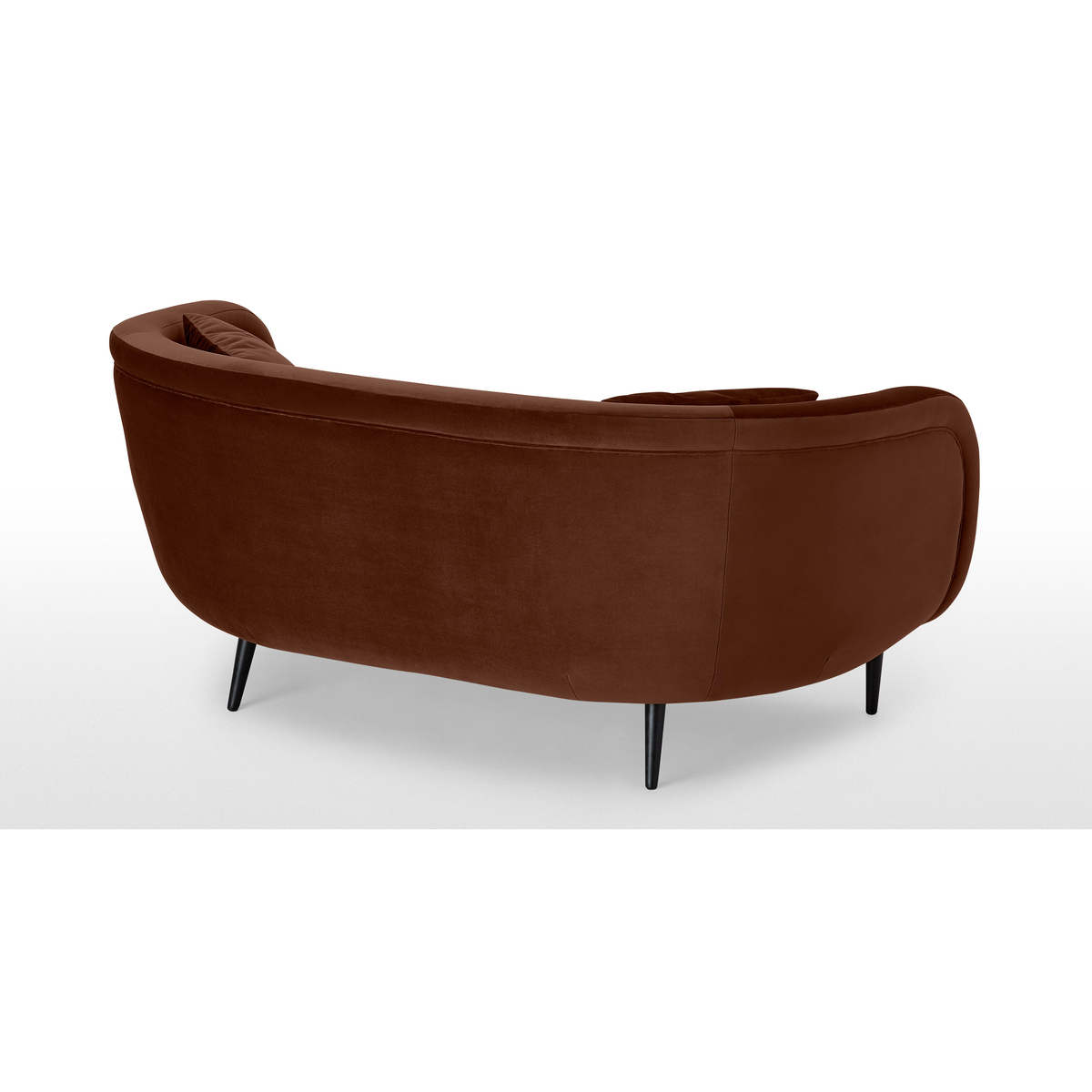 Caswell 2 Seater Sofa, Warm Caramel Velvet – image 5