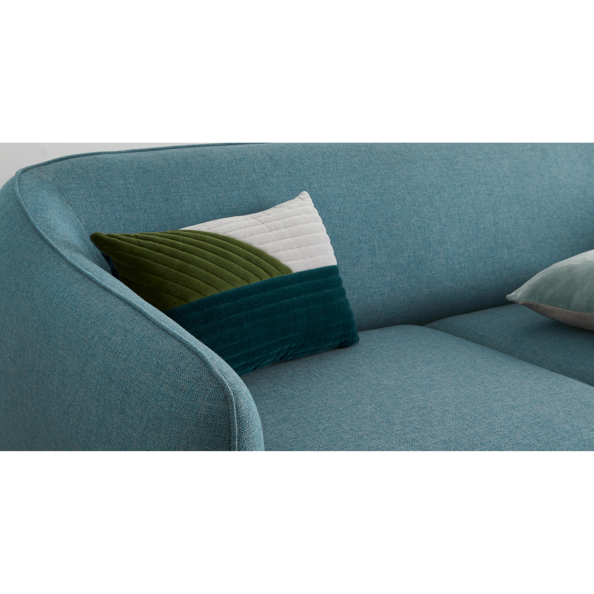 Haring 3 Seater Sofa, Azure Blue – image 6