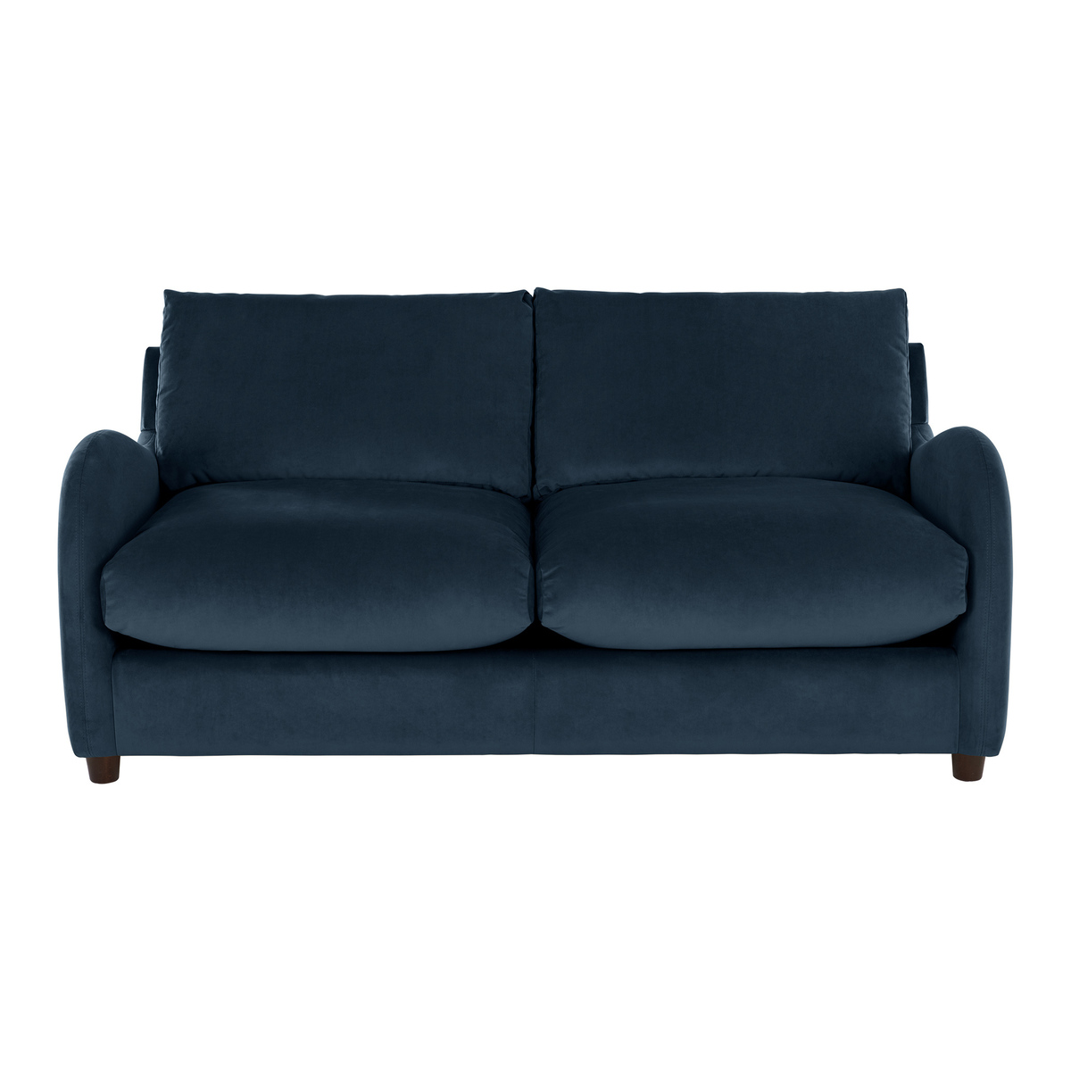 Sofia 2 Seater Sofabed, Plush Indigo Velvet – image 2
