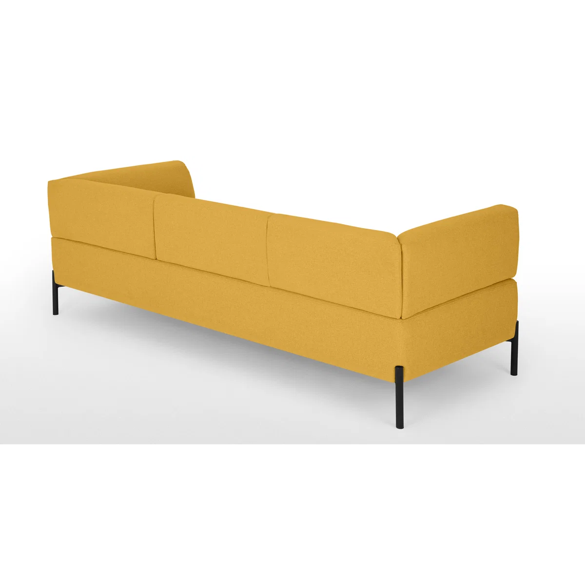 Kiva 3 Seater Sofa, Yolk Yellow – image 4