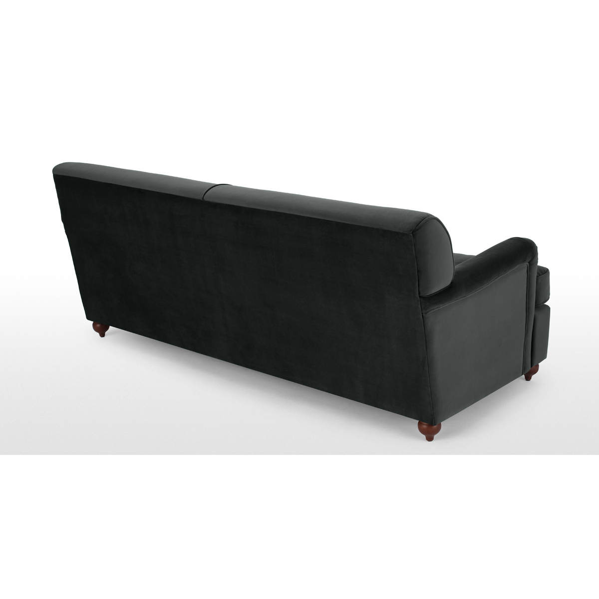 Orson 3 Seater Sofa Bed, Midnight Grey Velvet – image 4