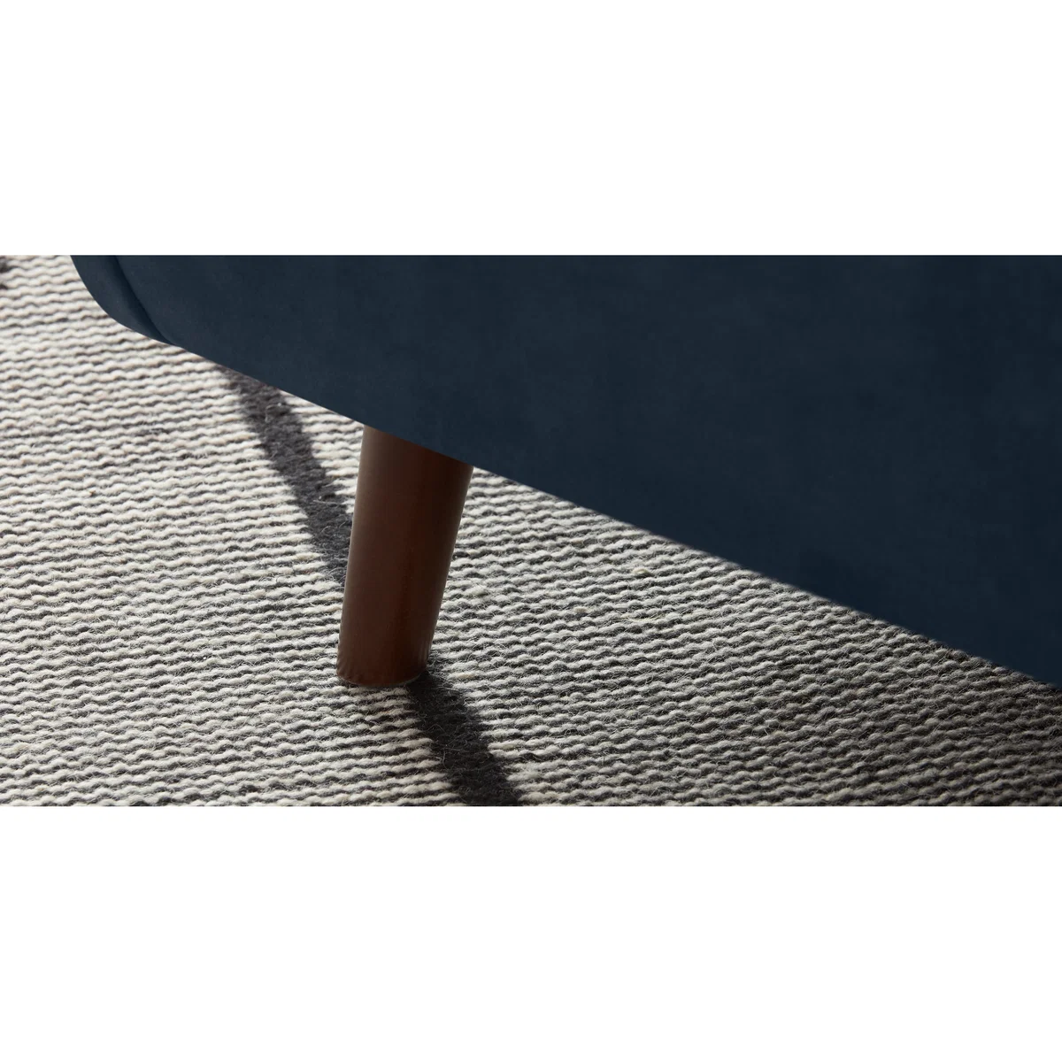 Haru Small Sofa Bed, Sapphire Blue Velvet – image 4