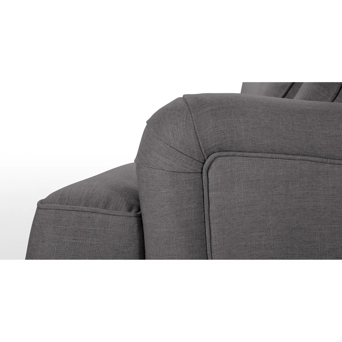 Orson 3 Seater Sofa, Scatterback, Graphite Grey – image 5