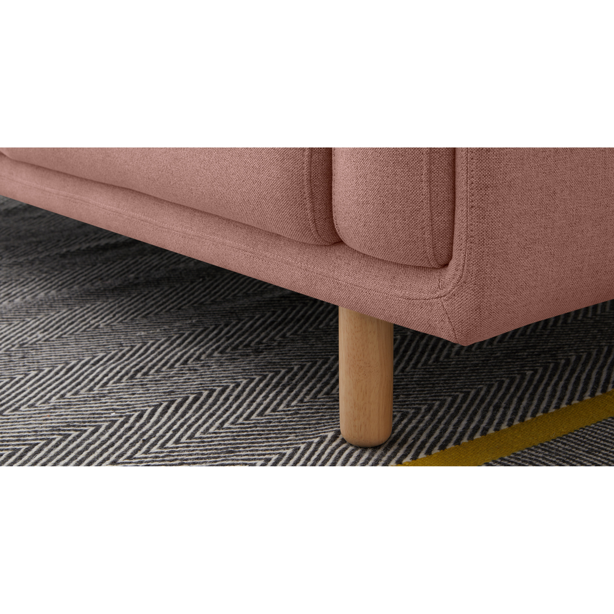 Karson 2 Seater Sofa, Mina Pink – image 3
