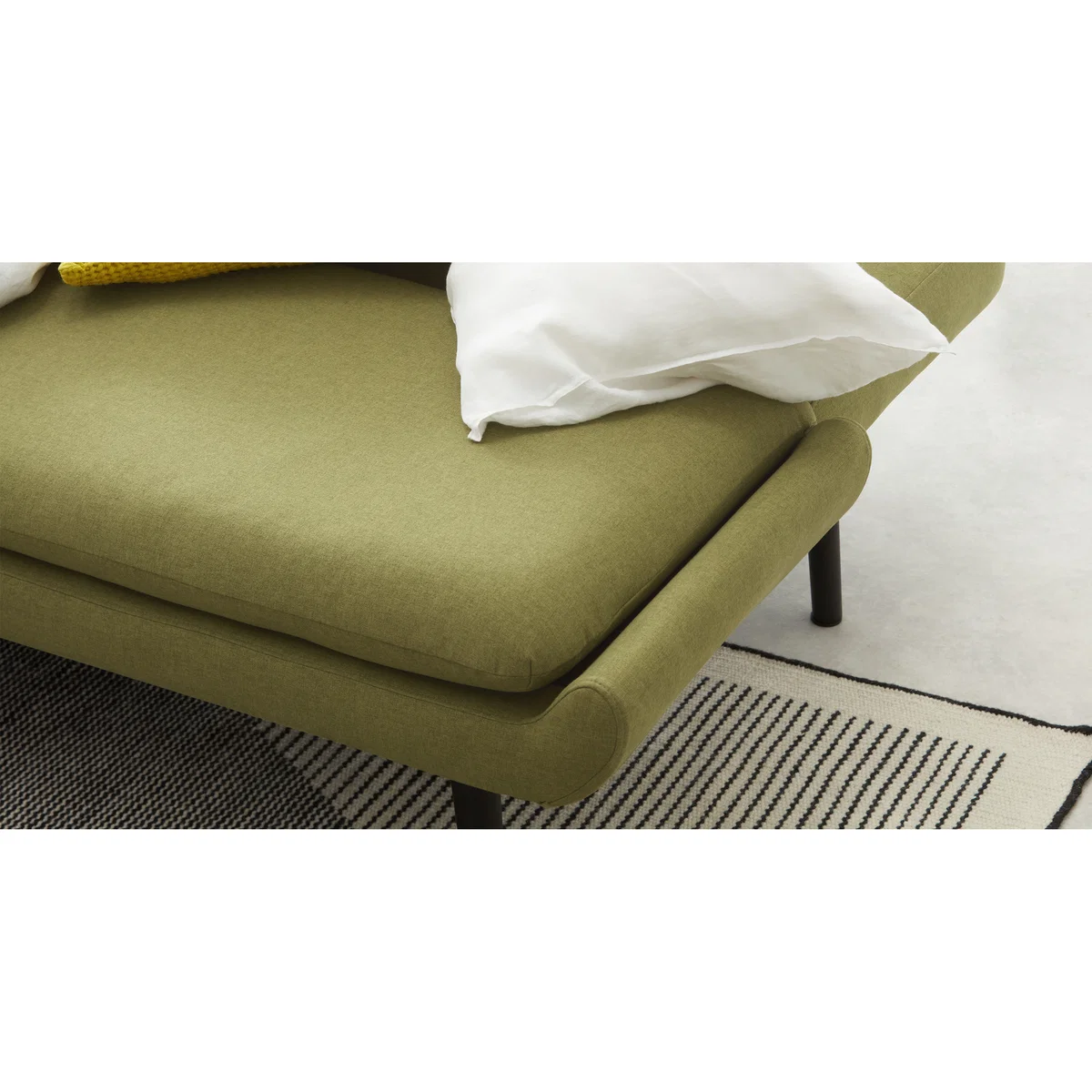 Edwin Click Clack Sofa Bed, Juniper Green – image 4