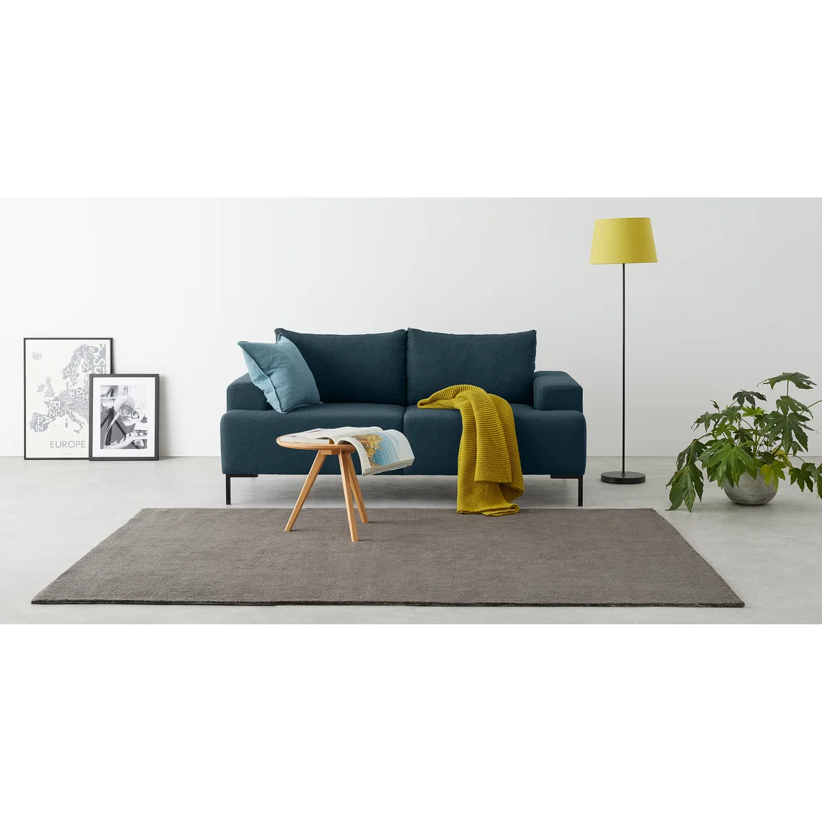MADE Essentials Oskar 2 Seater Sofa, Aegean Blue – image 3