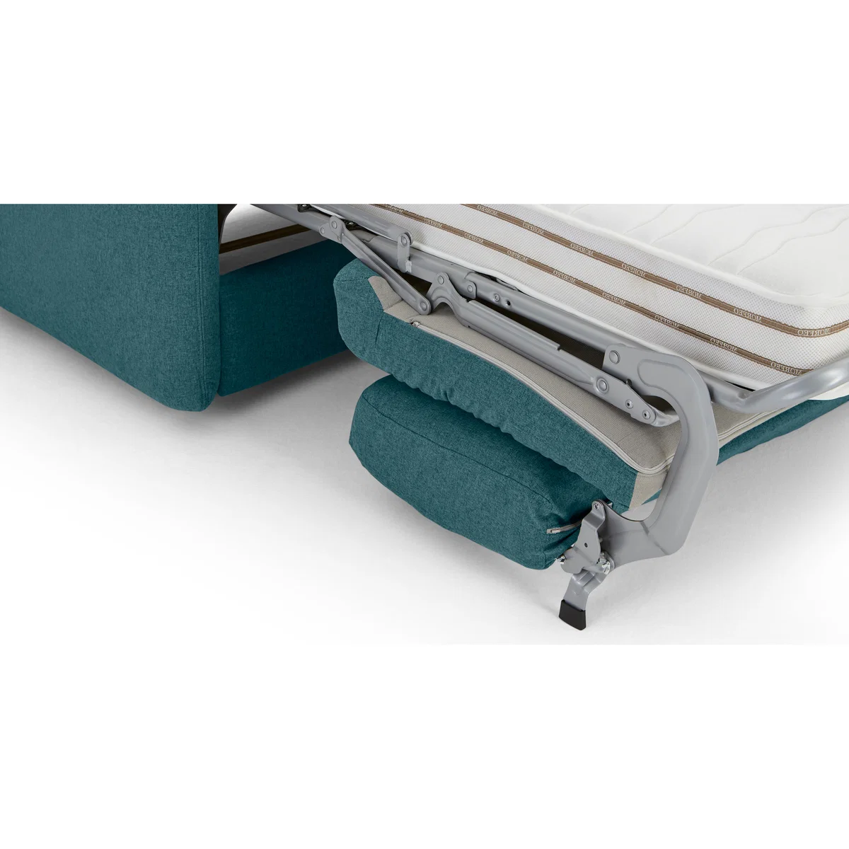Fletcher 3 Seater Sofabed with Memory Foam Mattress, Mineral Blue – image 5
