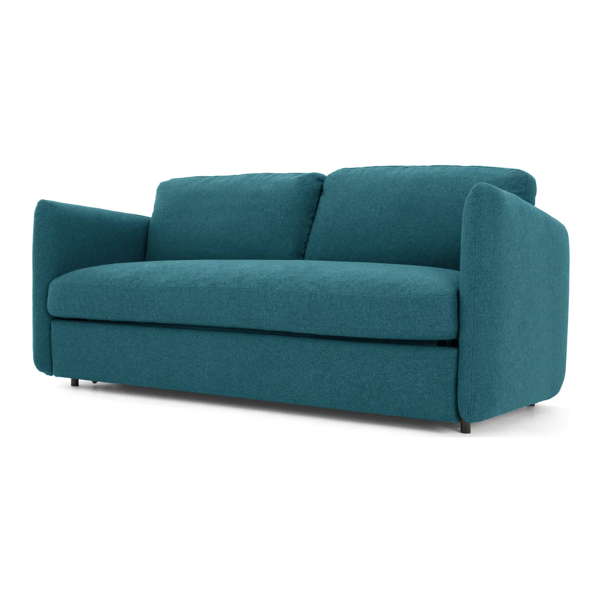 Fletcher 3 Seater Sofabed with Memory Foam Mattress, Mineral Blue – image 1