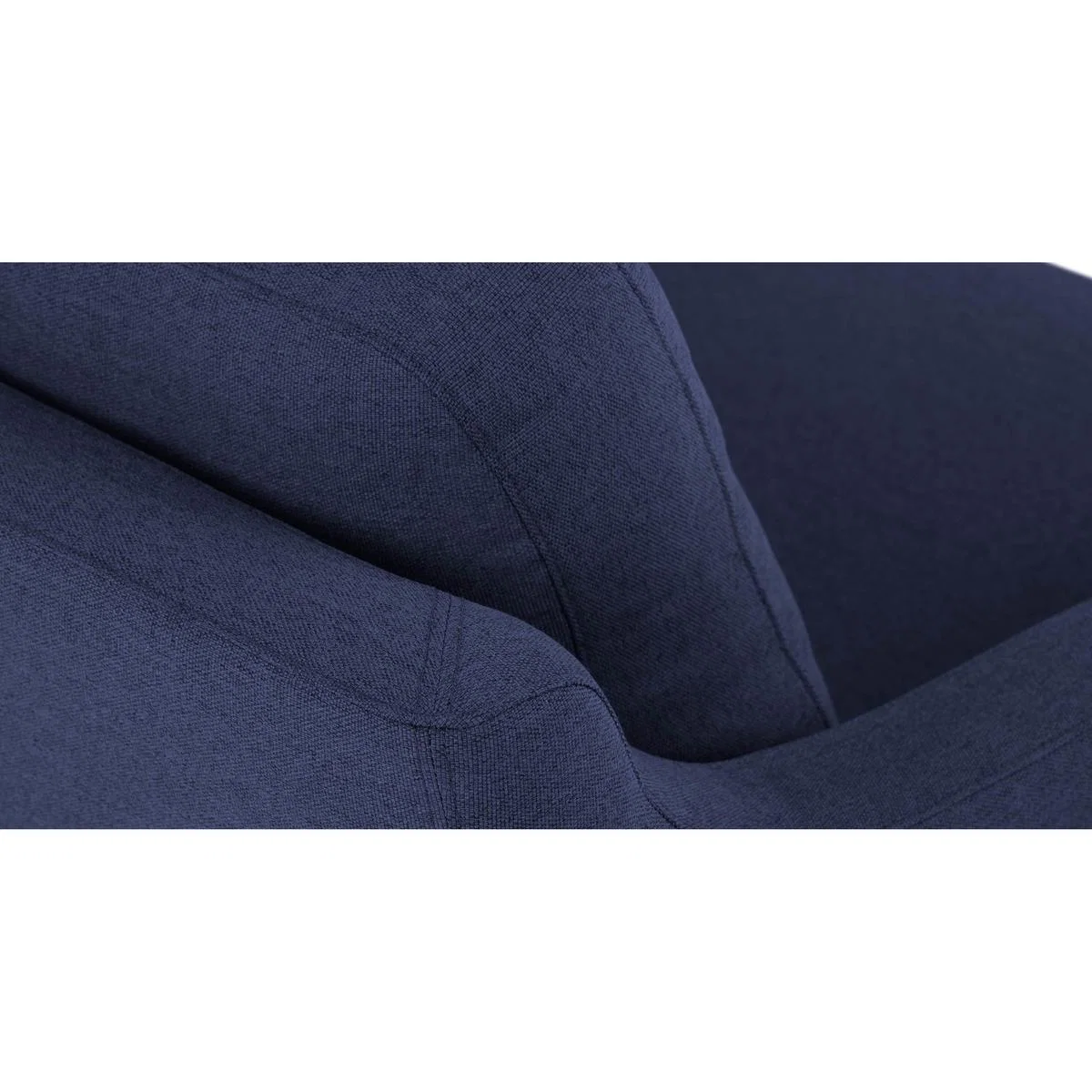 Rufus 2 Seater Sofa, Dark Cobalt Blue – image 3