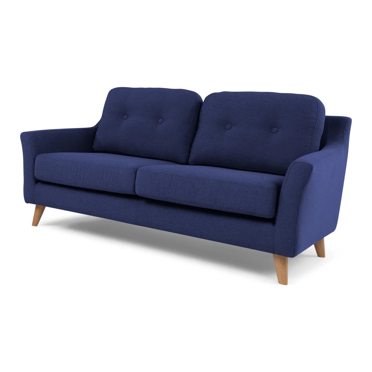 Rufus 2 Seater Sofa, Dark Cobalt Blue – image 1
