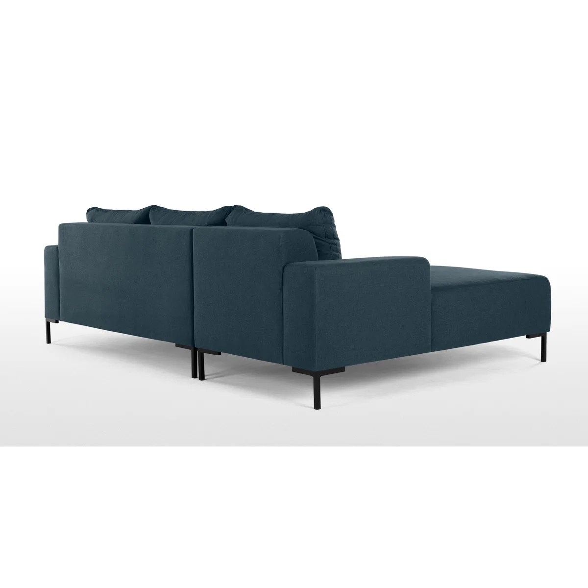 MADE Essentials Oskar 3 Seater Left Hand Facing Compact Corner Chaise End Sofa, Aegean Blue – image 5