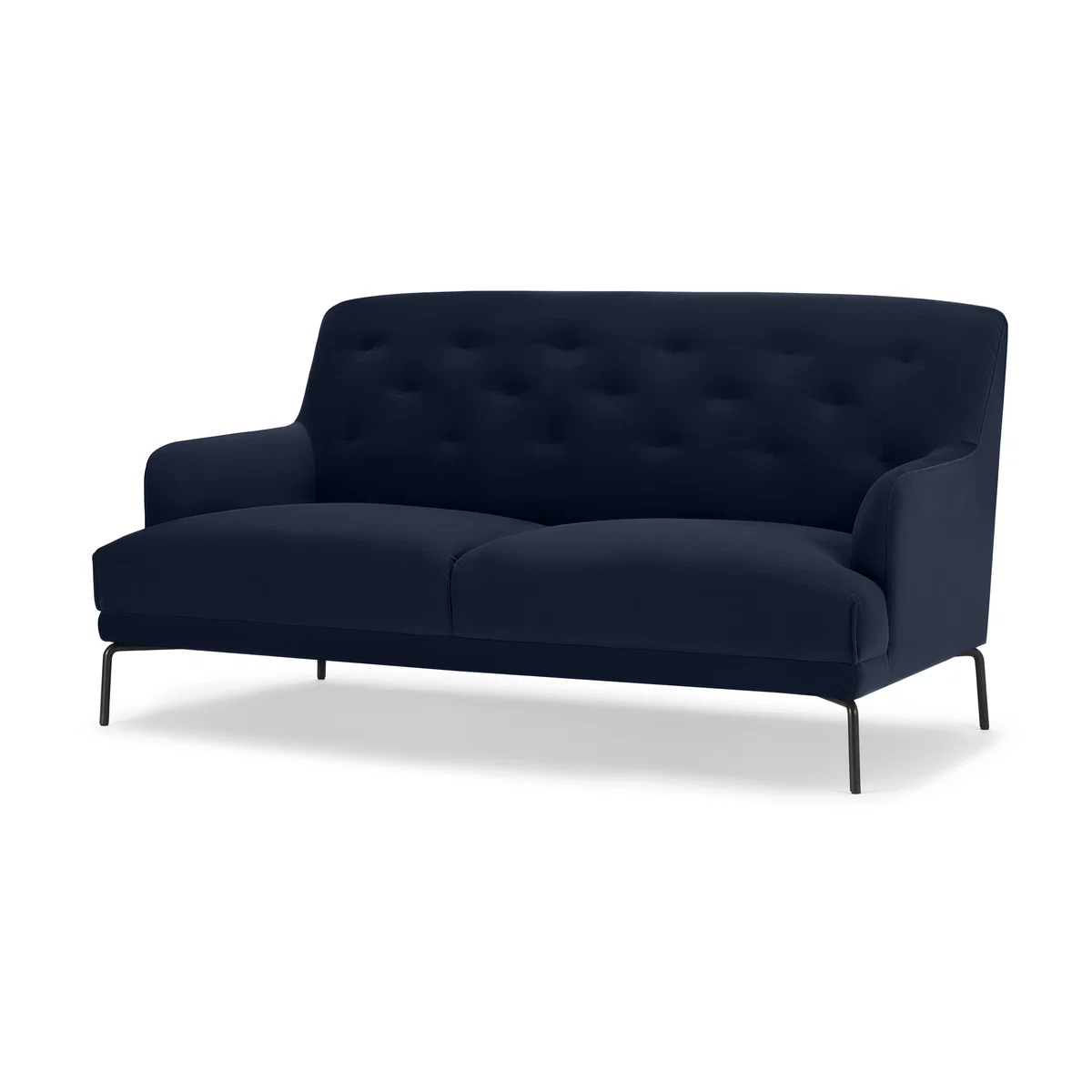 Attwood 2.5 Seater Sofa, Ink Blue Velvet – image 2