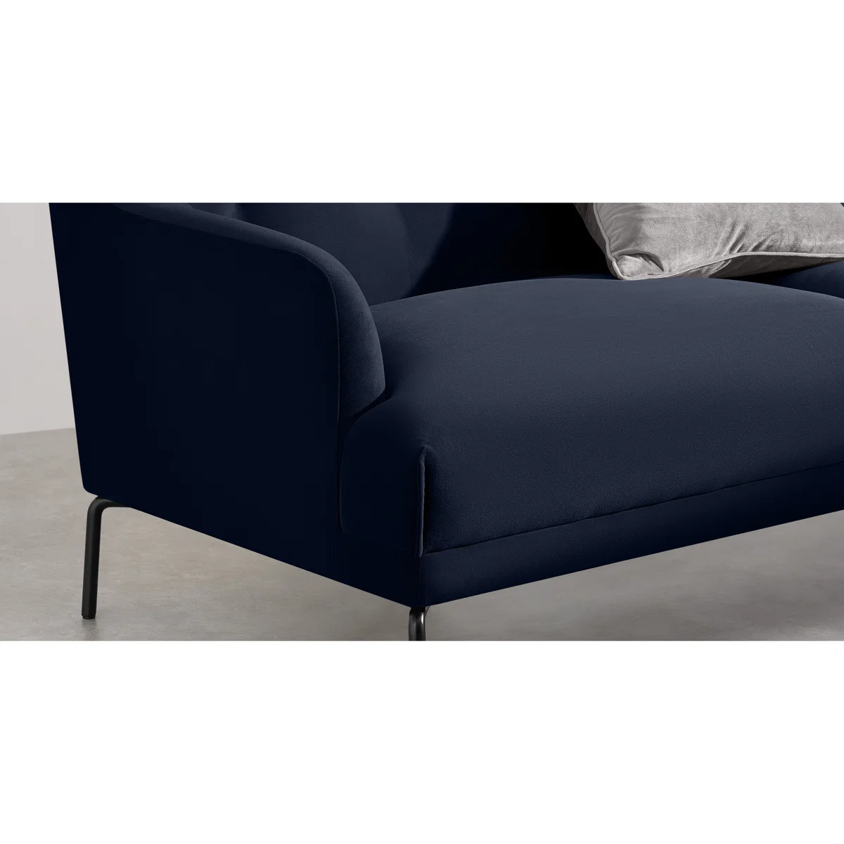 Attwood 2.5 Seater Sofa, Ink Blue Velvet – image 6