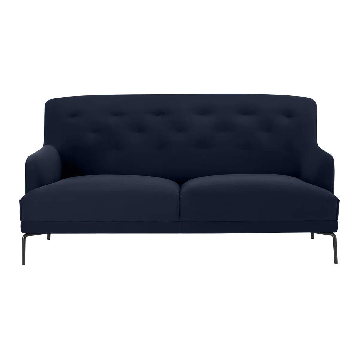 Attwood 2.5 Seater Sofa, Ink Blue Velvet – image 1