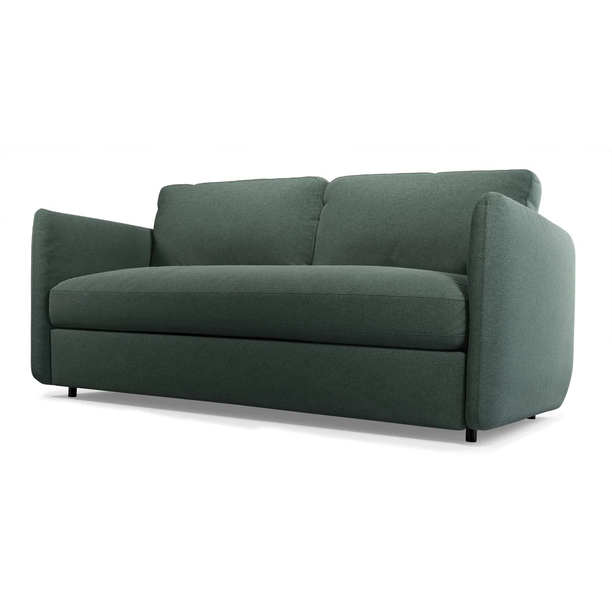 Custom MADE Fletcher 3 Seater Sofabed with Pocket Sprung Mattress, Woodland Green – image 2