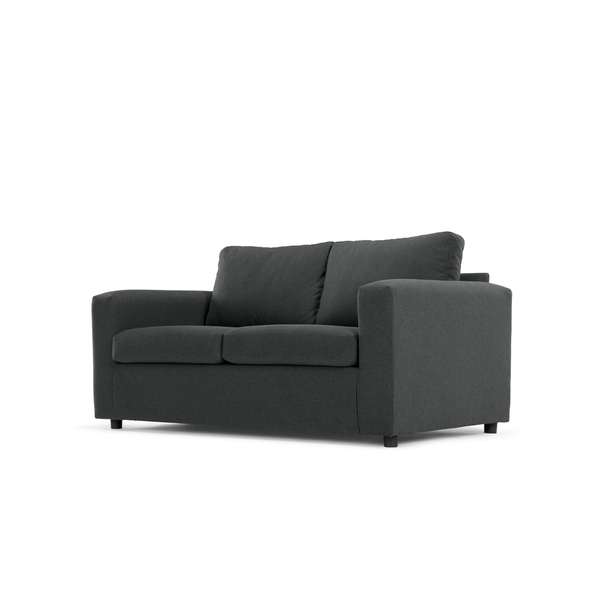 Felix 2 Seater Sofa Bed with Foam Mattress, Shetland Slate – image 2