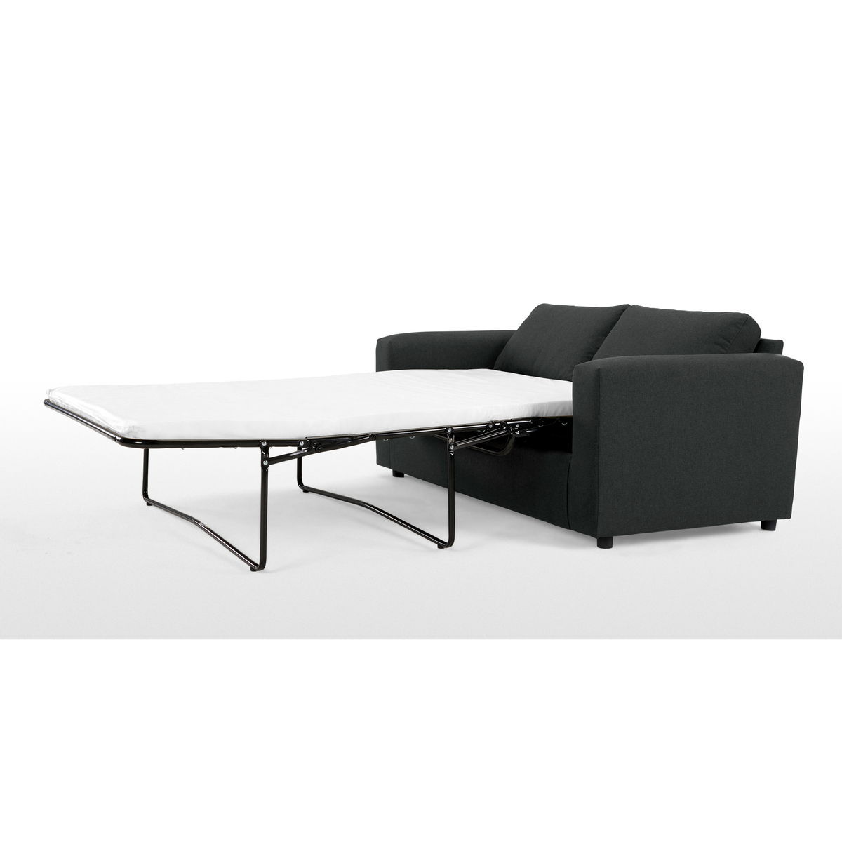 Felix 2 Seater Sofa Bed with Foam Mattress, Shetland Slate – image 4