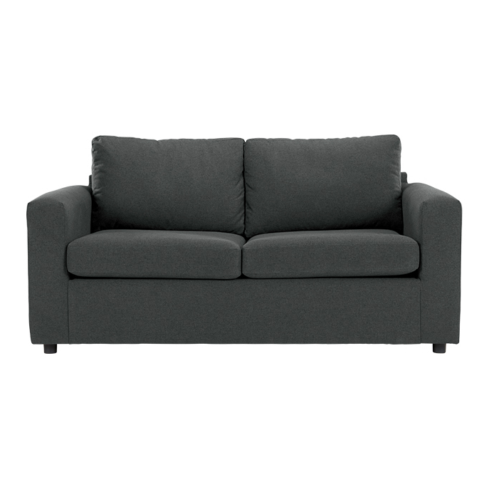 Felix 2 Seater Sofa Bed with Foam Mattress, Shetland Slate – image 1