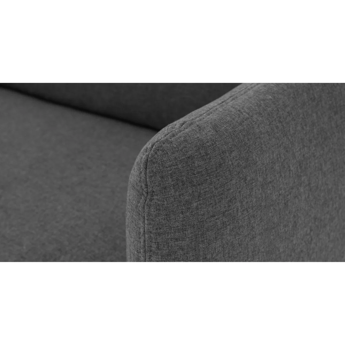 Fletcher 3 Seater Sofabed with Memory Foam Mattress, Marl Grey – image 6