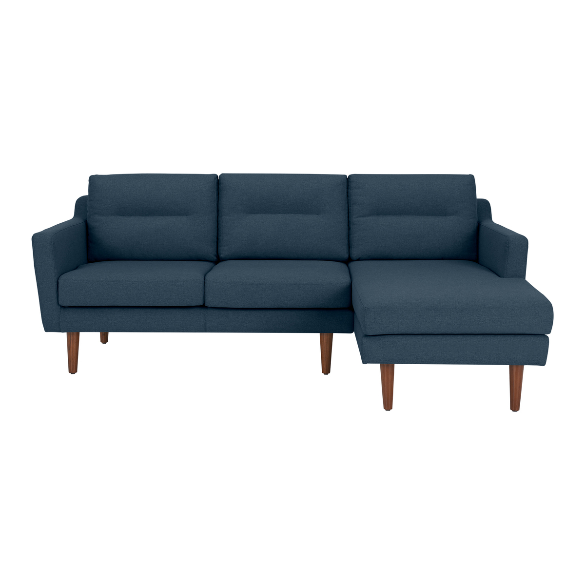 Walker Right Hand Facing Chaise Corner Sofa, Orleans Blue – image 1