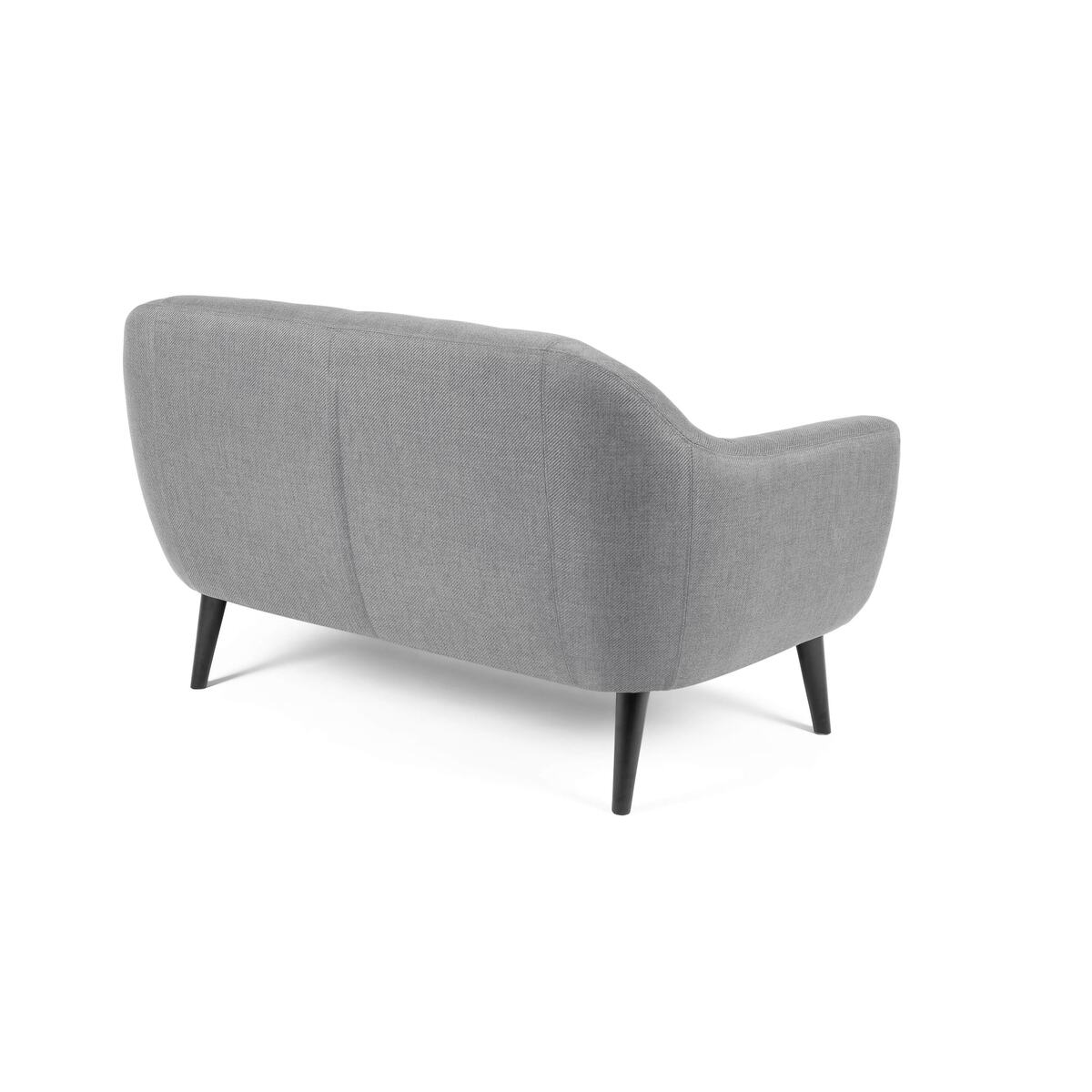 Ritchie 2 Seater Sofa, Pearl Grey with Rainbow Buttons – image 3