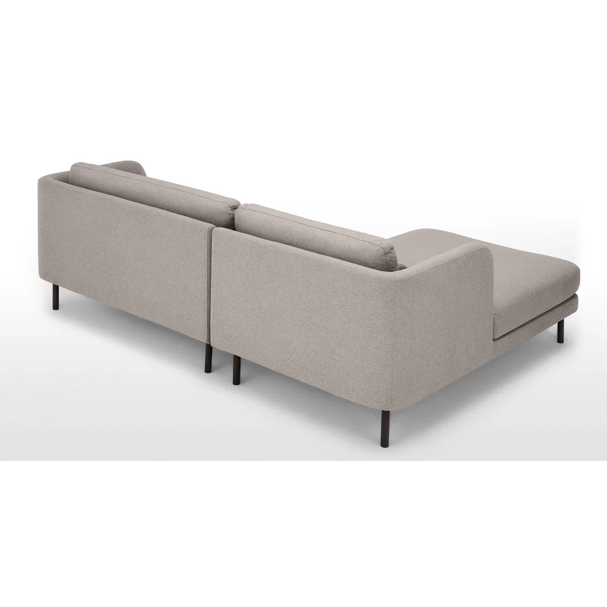 Herman Left Hand Facing Chaise End Corner Sofa, Manhattan Grey – image 4