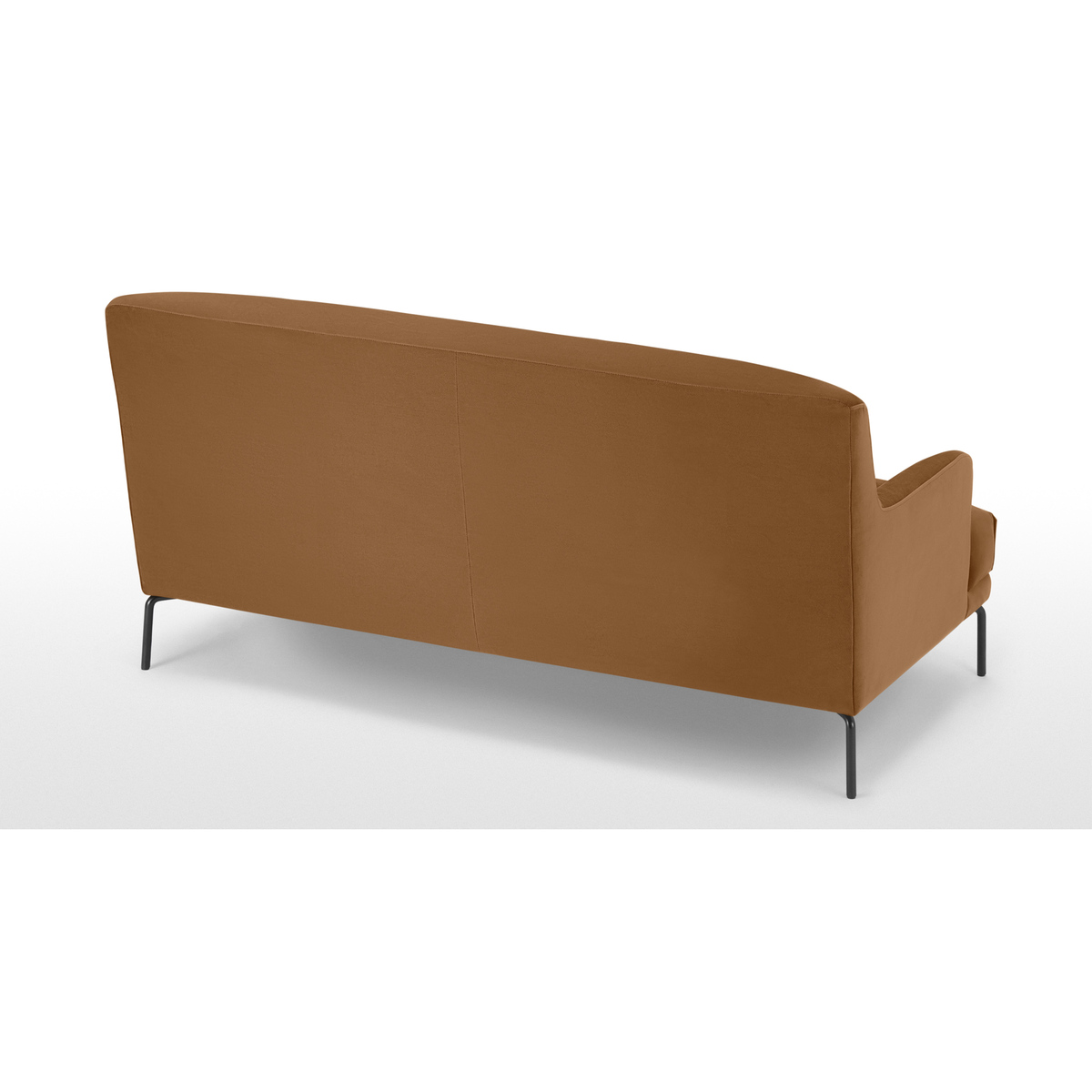 Attwood 3 Seater Sofa, Golden Amber Velvet – image 5