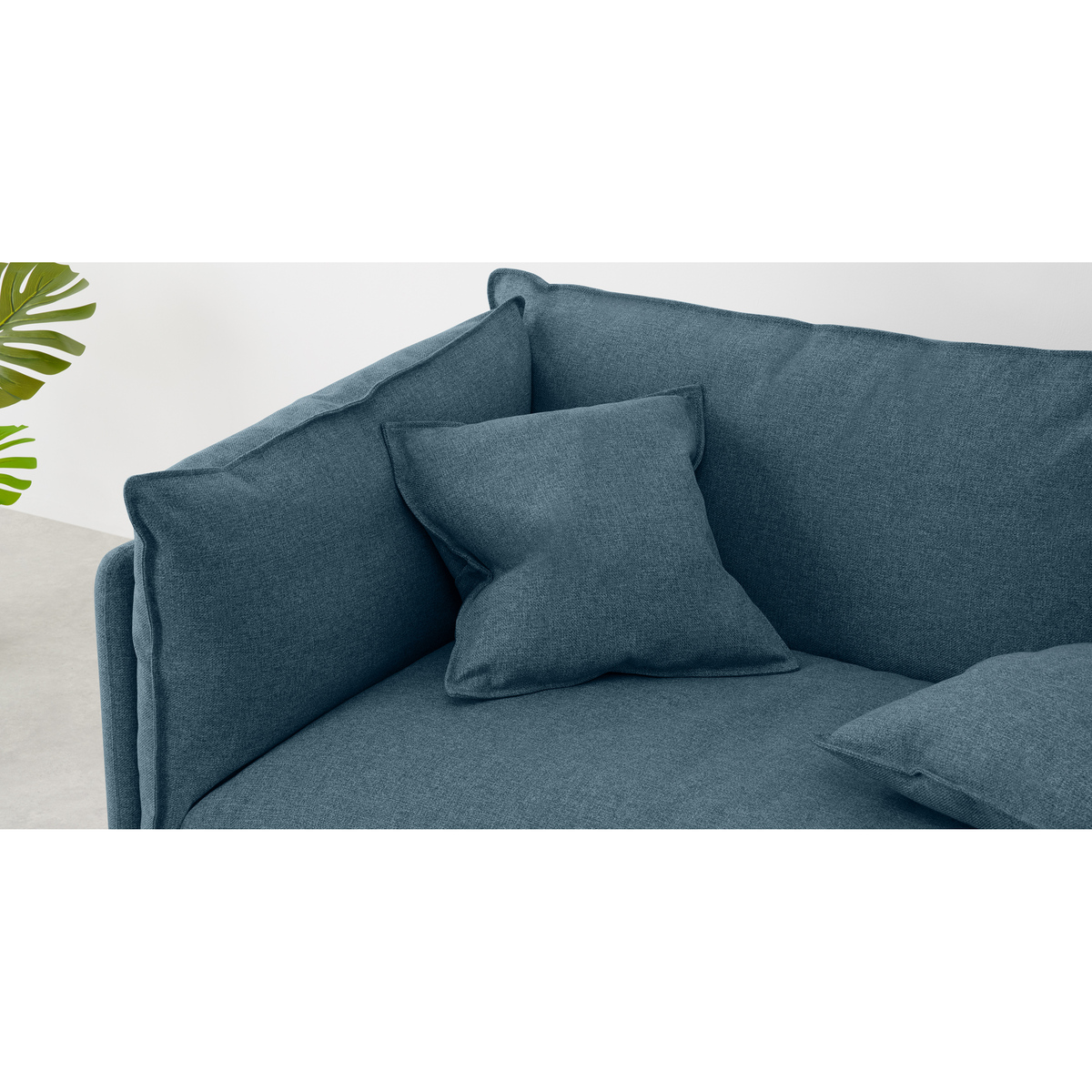 Malini 3 Seater Sofa, Orleans Blue – image 6