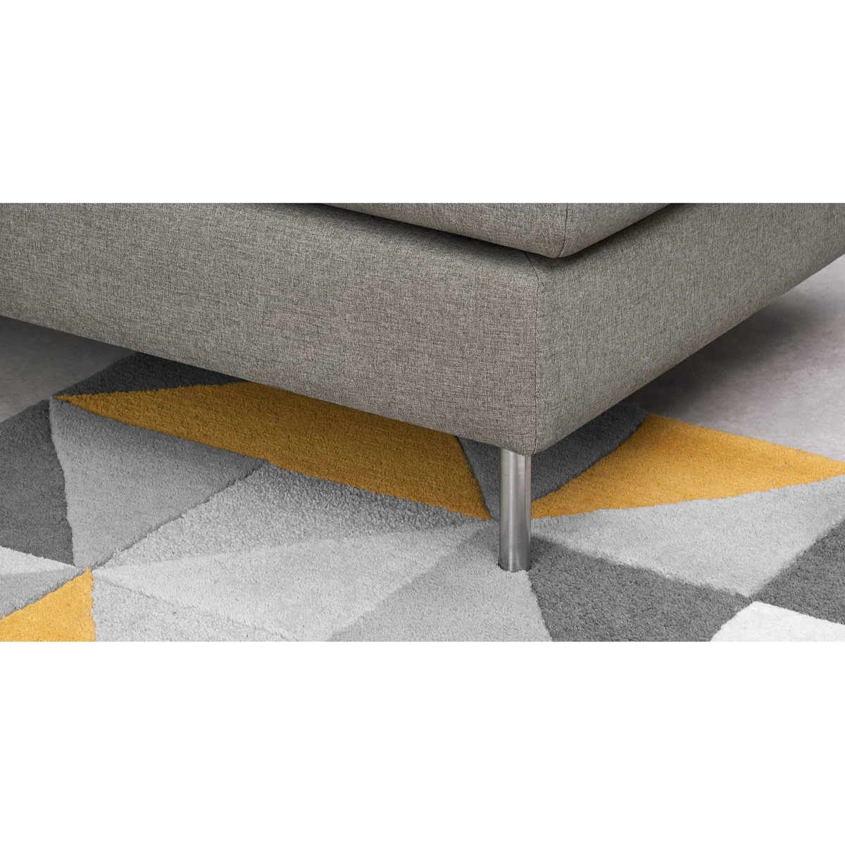 Vento Right Hand Facing Chaise End Sofa Bed, Manhattan Grey – image 4