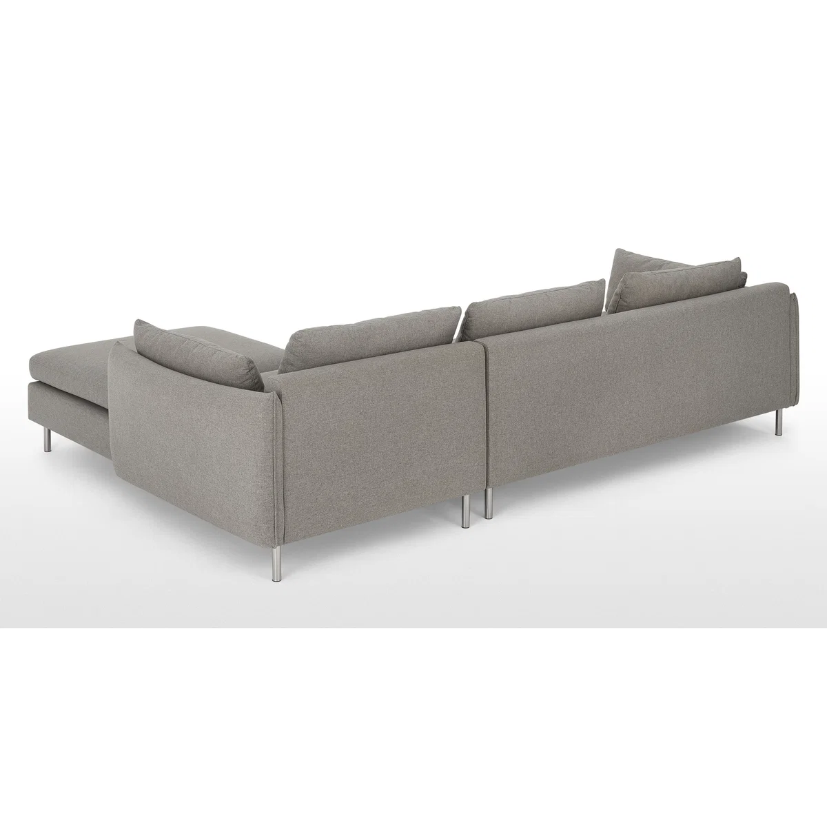 Vento Right Hand Facing Chaise End Sofa Bed, Manhattan Grey – image 5