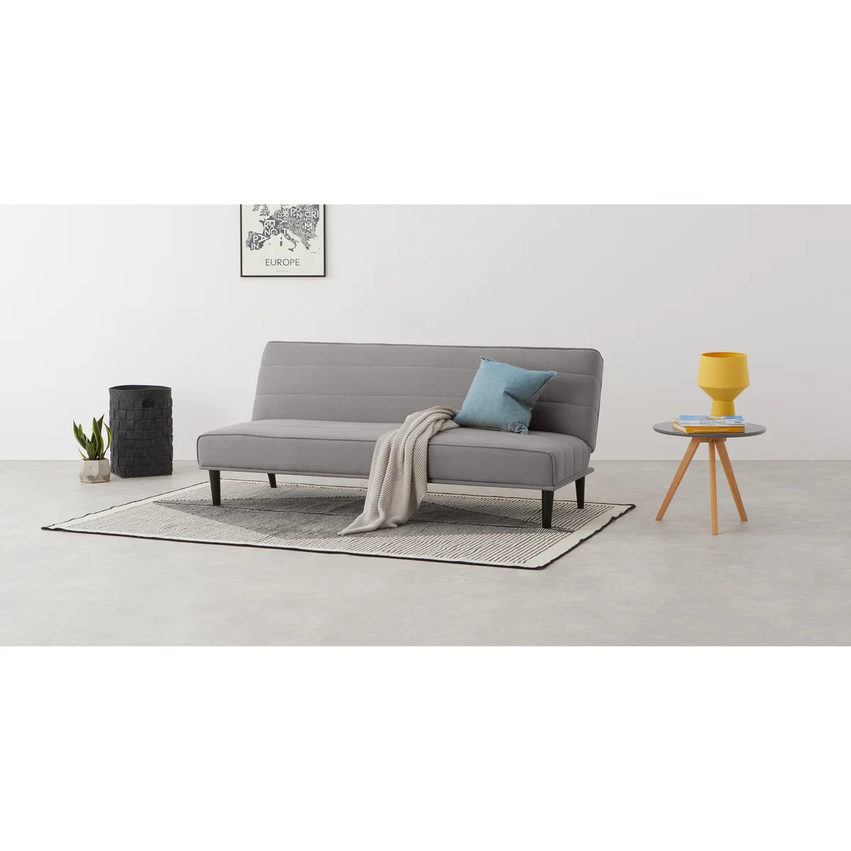 Kitto Click Clack Sofa Bed, Marshmallow Grey – image 3