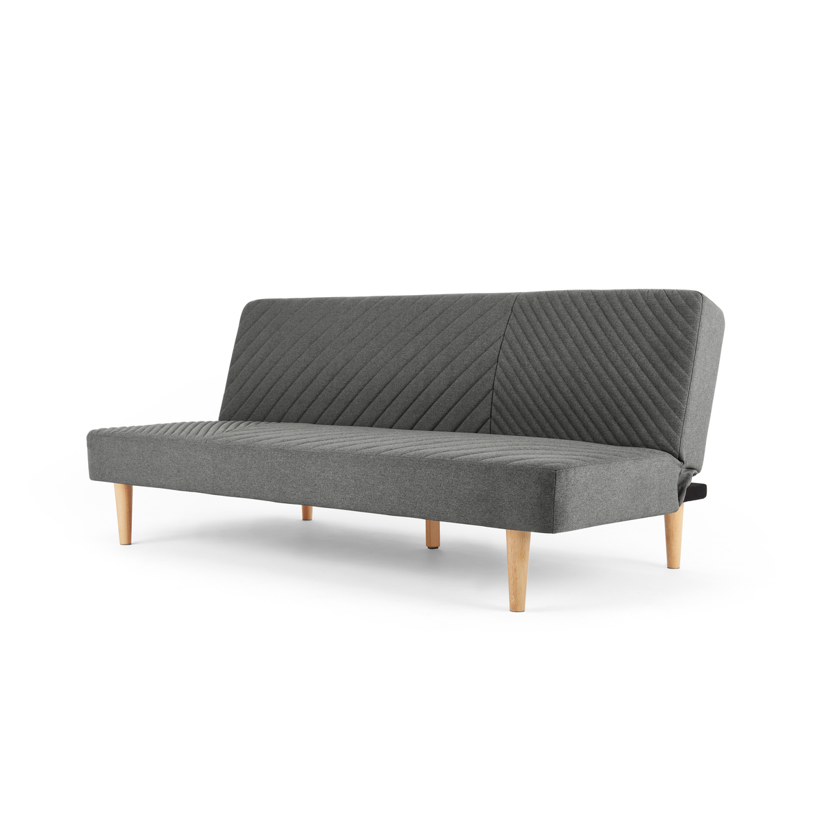 Ryson Click Clack Sofa Bed, Marl Grey – image 2