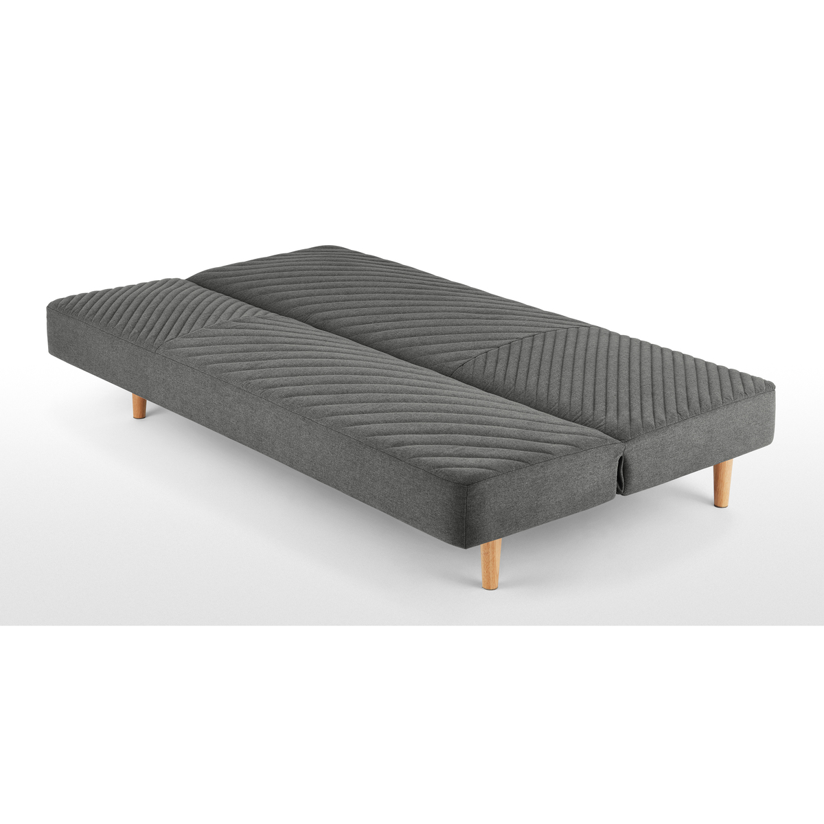 Ryson Click Clack Sofa Bed, Marl Grey – image 5