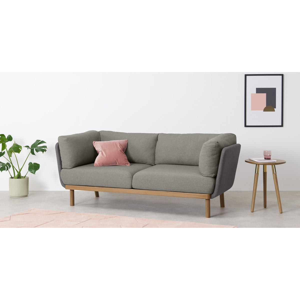 Tromso 3 Seater Sofa, Metropolitan Grey – image 2