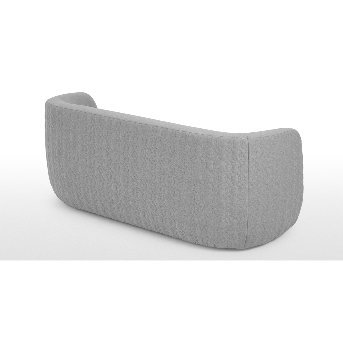 Tandy Large 2 Seater Sofa, Quilted, Cool Grey – image 5