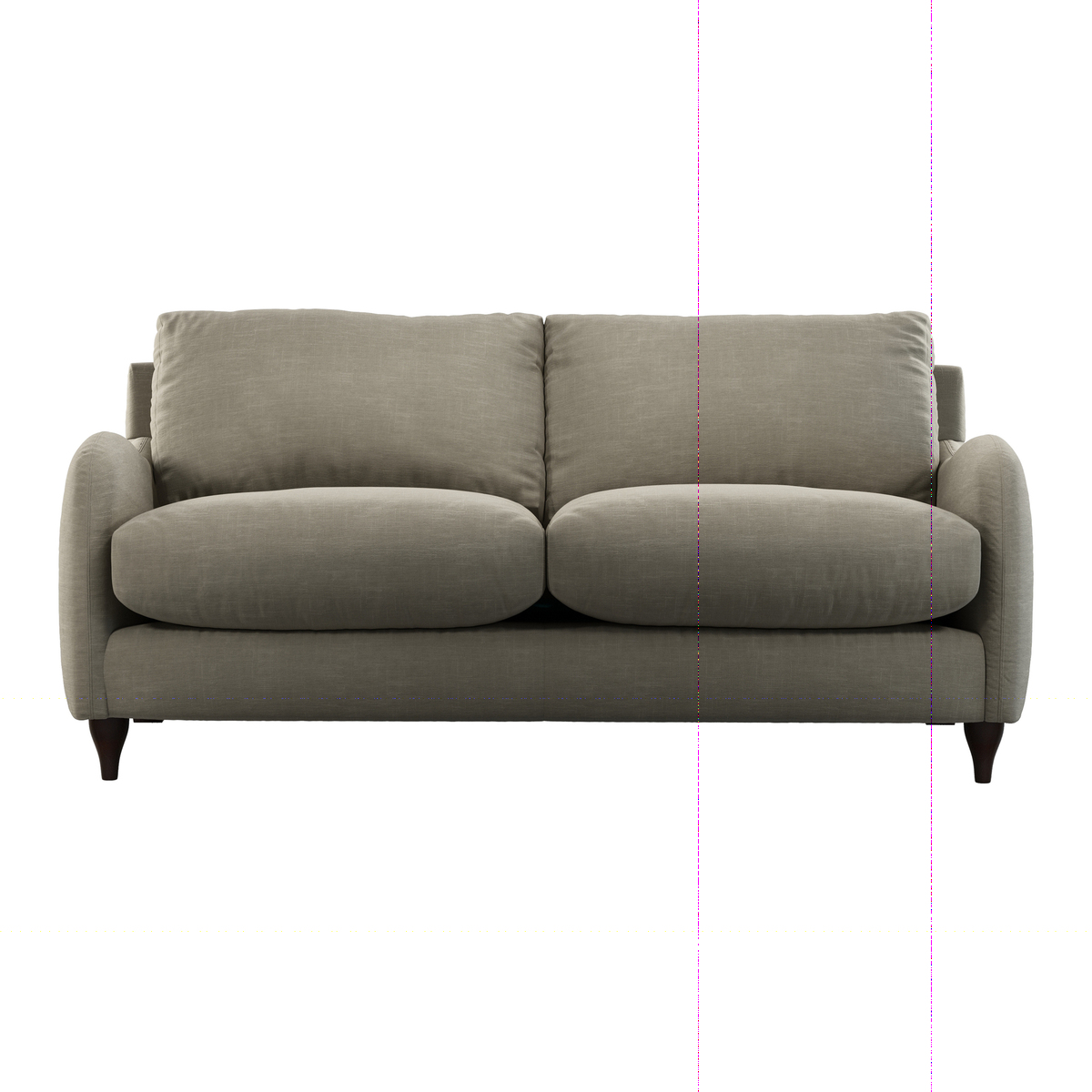 Custom MADE Sofia 2 Seater Sofa, Athena Putty – image 1