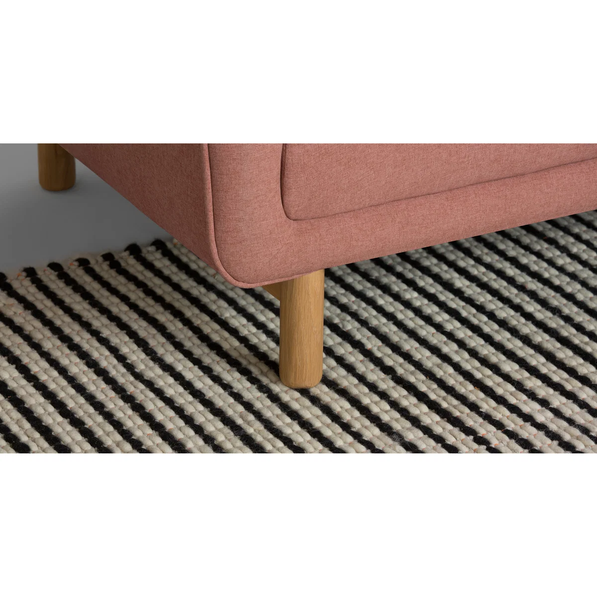 Becca 2 Seater Sofa, Dusk Pink – image 3
