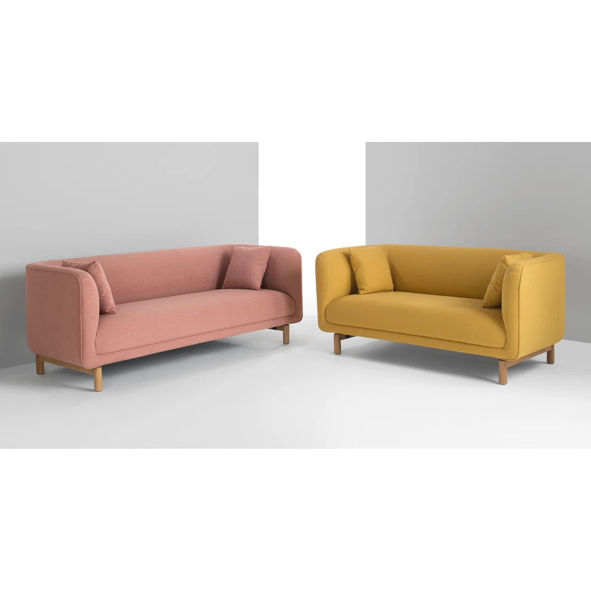 Becca 2 Seater Sofa, Dusk Pink – image 6