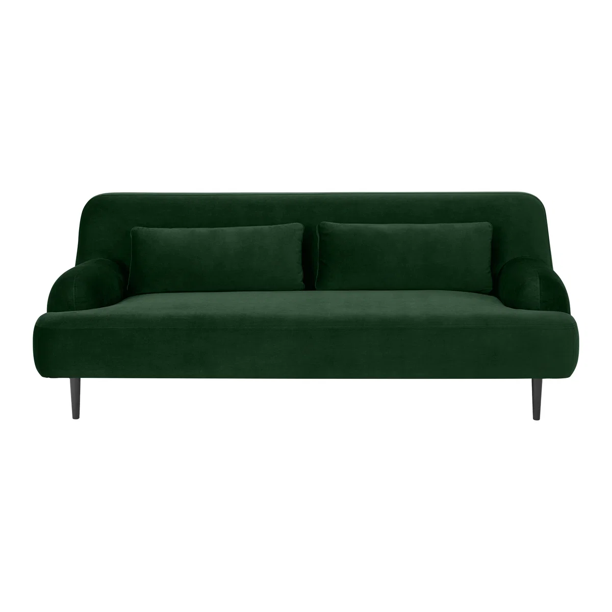 Giselle 2 Seater Sofa, Pine Green Velvet – image 2