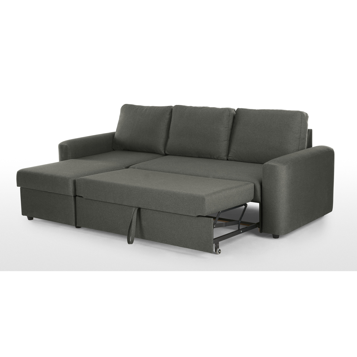 Aidian Corner Storage Sofa Bed, Pigeon Grey – image 4