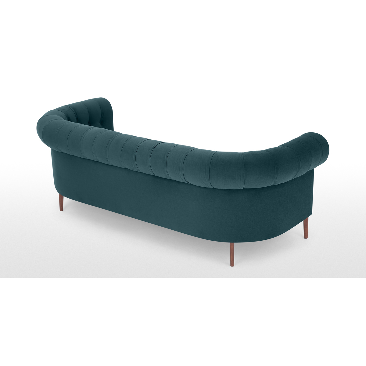 Hammond 3 Seater Sofa, Lagoon Blue velvet – image 5