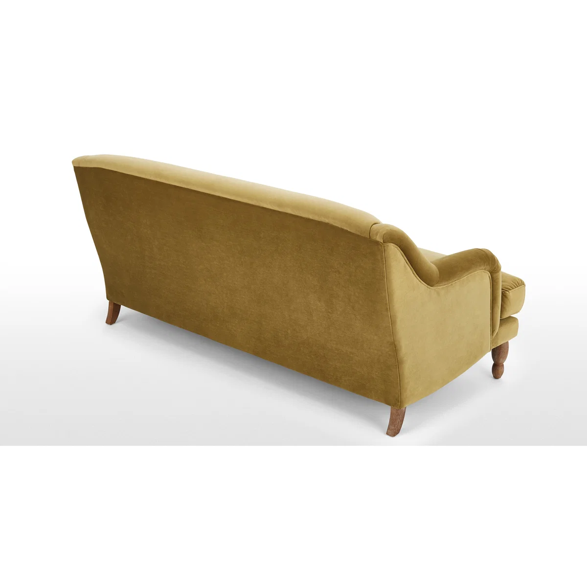 Ariana 3 Seater Sofa, Ochre Velvet – image 4