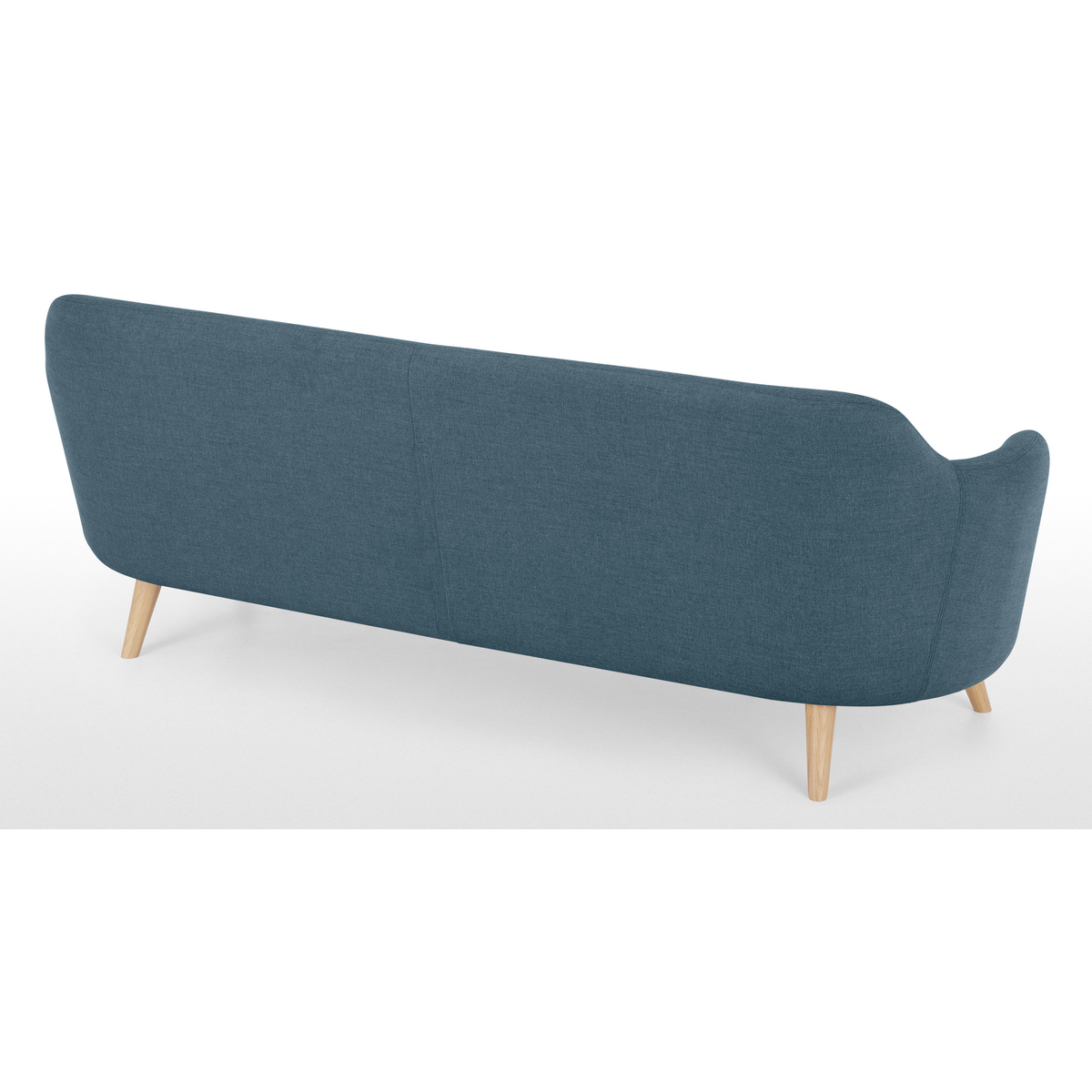 Nya 3 Seater Sofa, Duke Blue Weave – image 5
